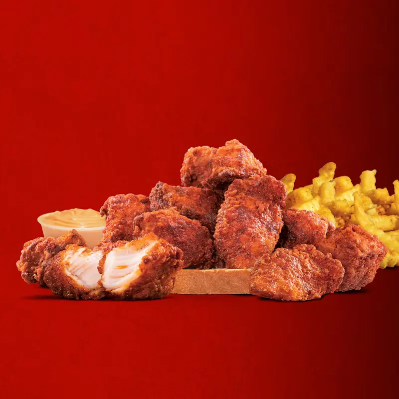 10 pc. Dave's Bites with Fries — Dave's Hot Chicken menu item