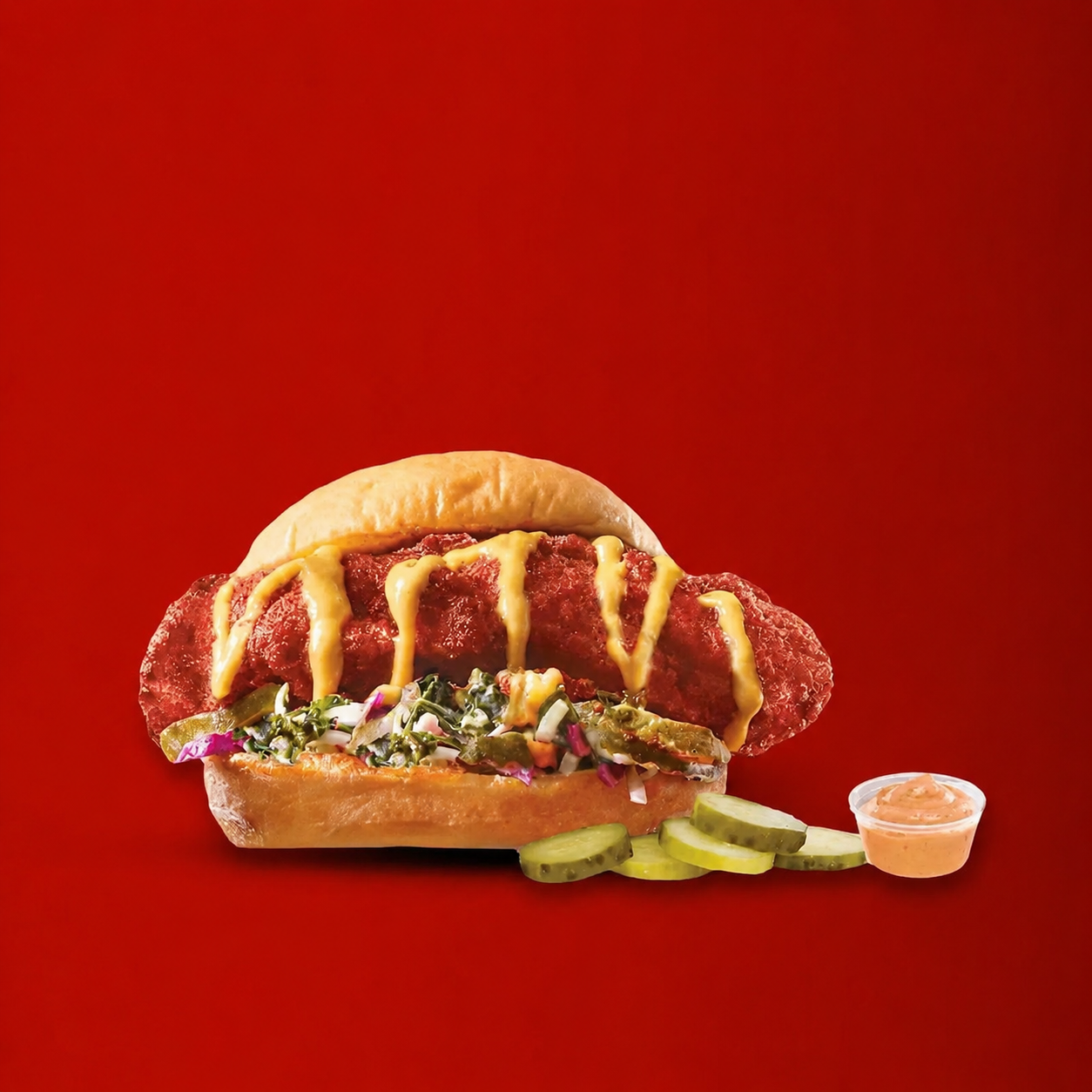 Single Slider — Dave's Hot Chicken menu item