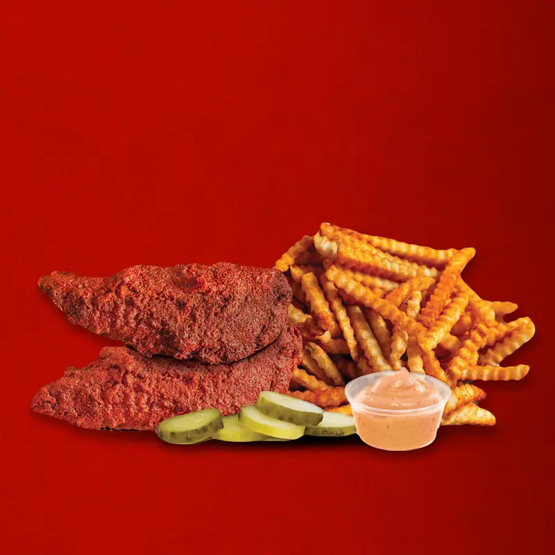 2 Tenders with Fries — Dave's Hot Chicken menu item