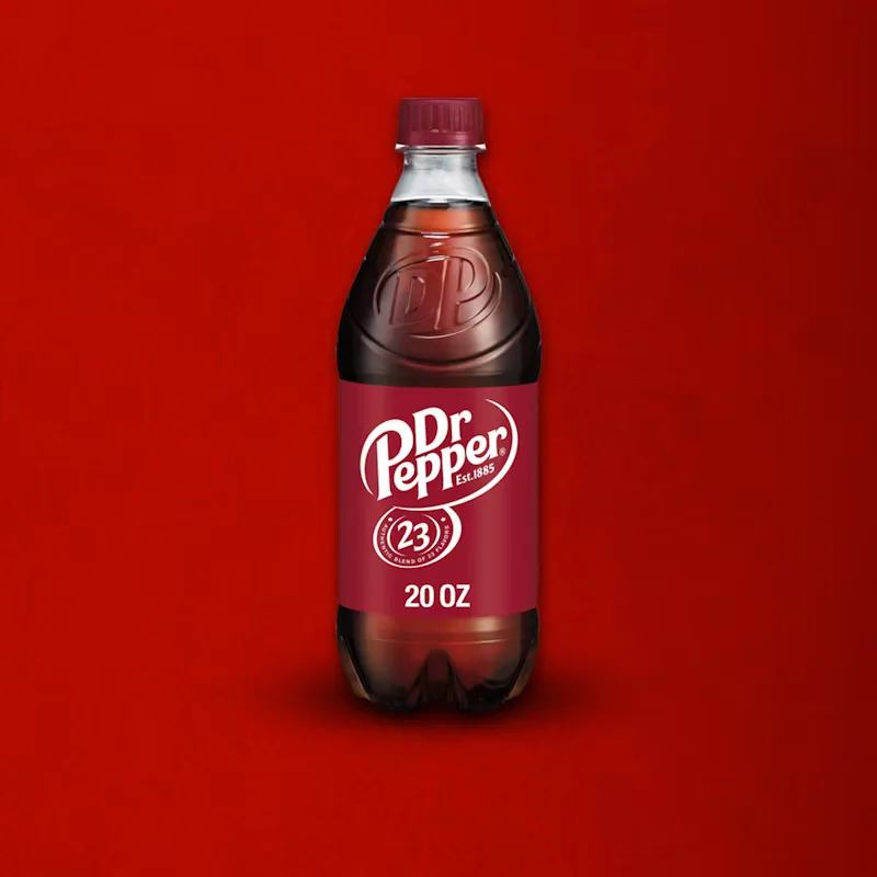 20 oz. Dr Pepper — Dave's Hot Chicken menu item