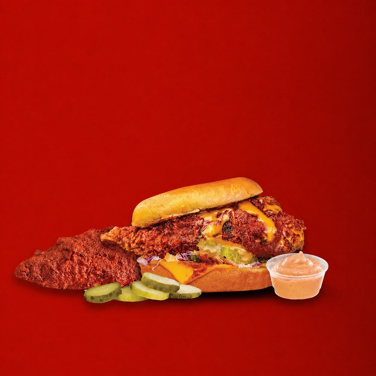 Chicken Sliders & Tenders Combo (featured) — Dave's Hot Chicken menu item