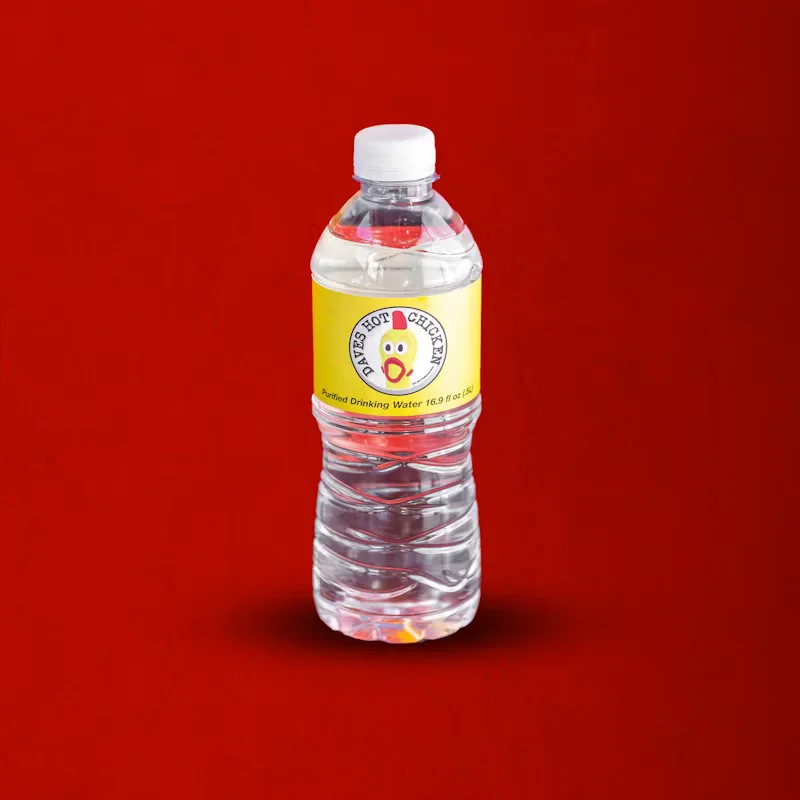 Bottled Water — Dave's Hot Chicken menu item