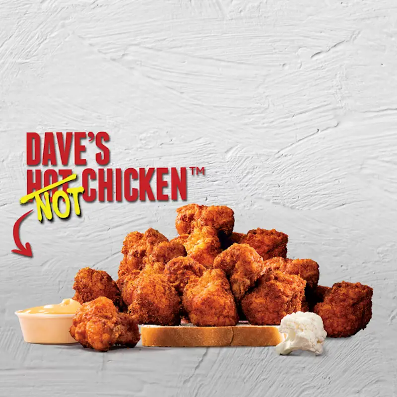 Cauli Bites Hot Box — Dave's Hot Chicken menu item