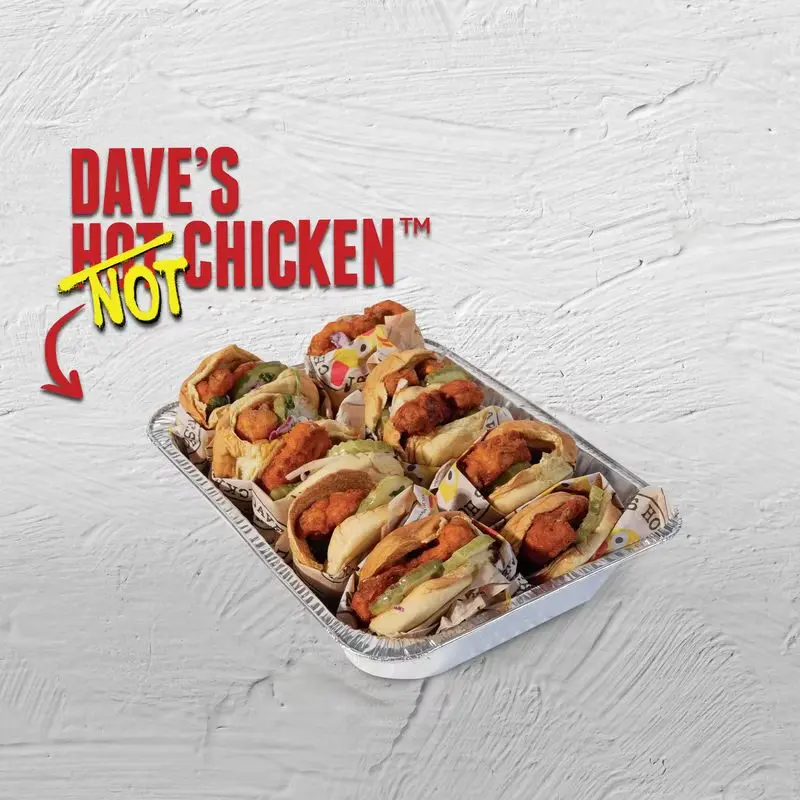 Cauli Slider Hot Box — Dave's Hot Chicken menu item