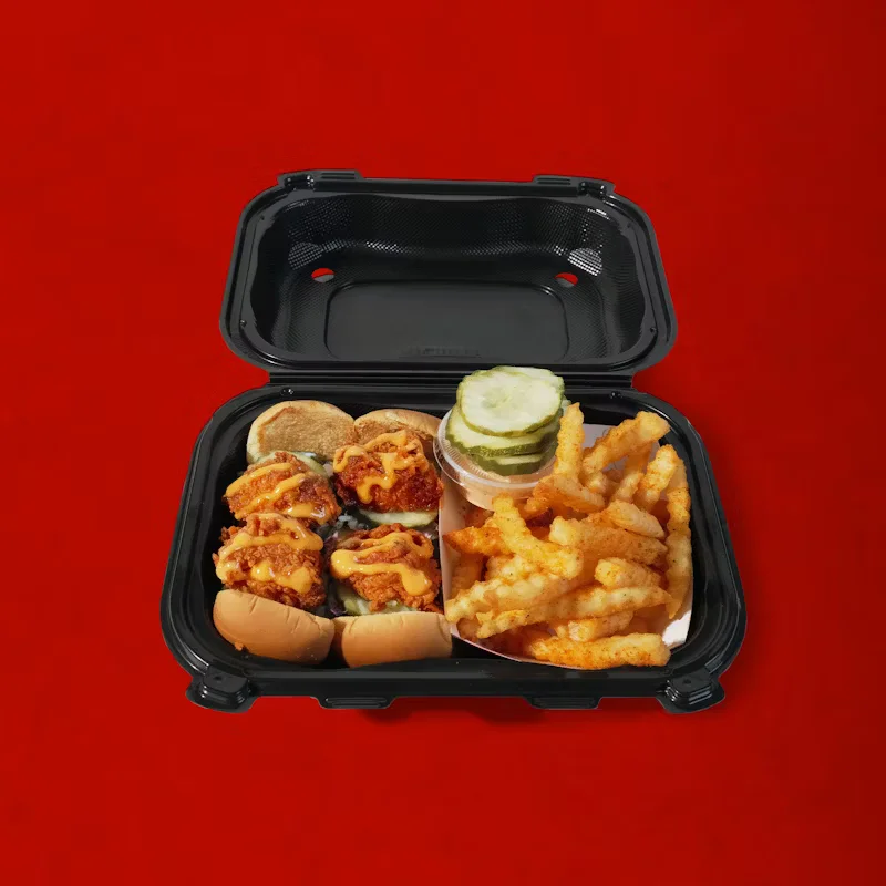 Dave's Mini Sliders with Fries — Dave's Hot Chicken menu item