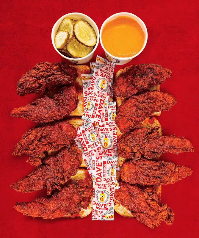 Hot Box Roulette – Tenders — Dave's Hot Chicken menu item