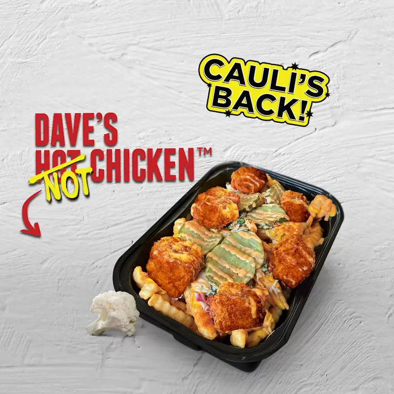 Regular Cauliflower Top Loaded Fries — Dave's Hot Chicken menu item