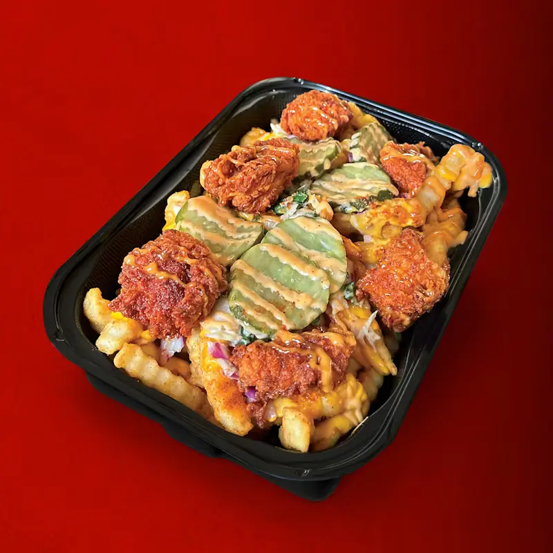Regular Top Loaded Fries — Dave's Hot Chicken menu item