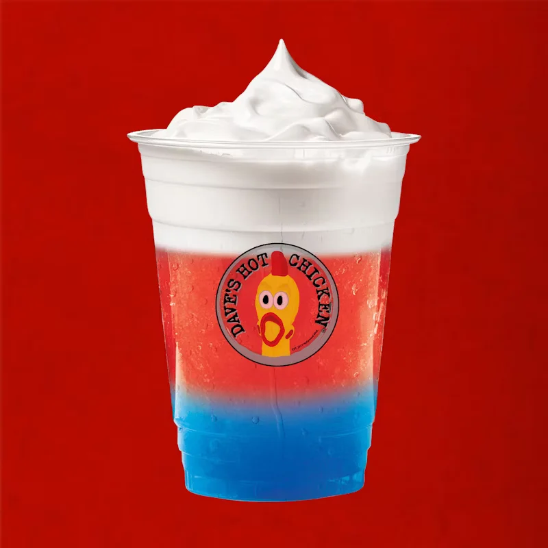 Rocket Creme Slusher — Dave's Hot Chicken menu item