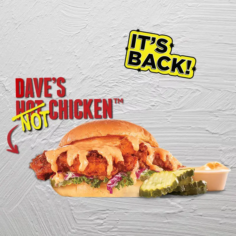 Single Cauli Slider — Dave's Hot Chicken menu item