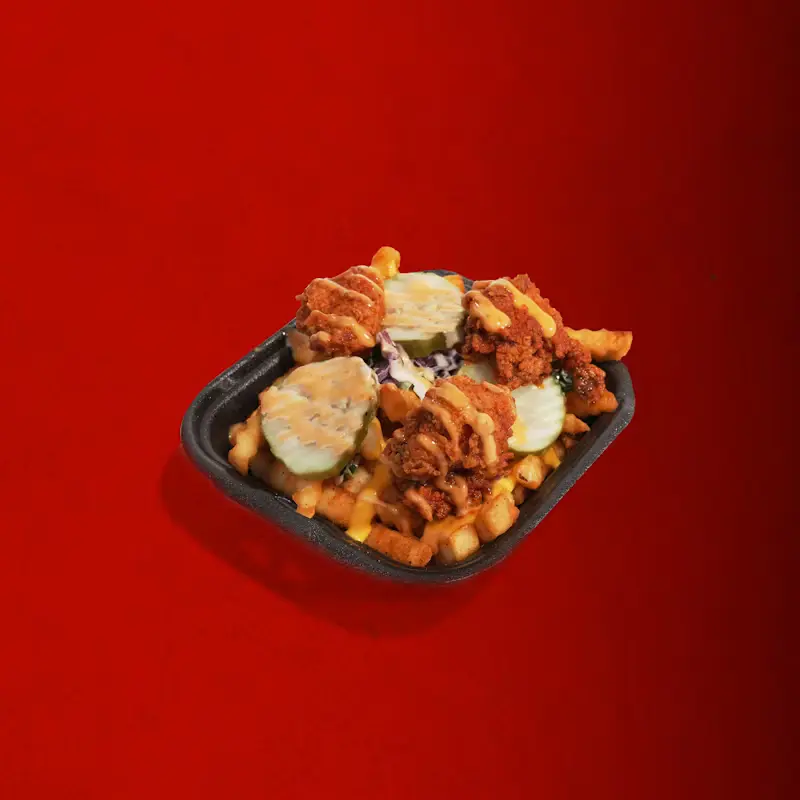 Small Top Loaded Fries — Dave's Hot Chicken menu item